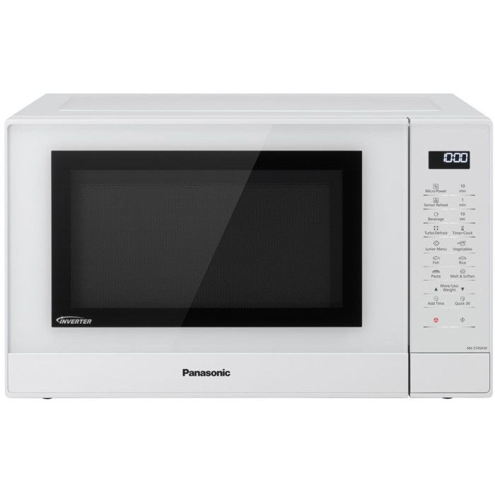 Panasonic NN-ST45KWEPG Four Micro-ondes Inverter 32L 1000W 21 Programmes Écran LCD Menu Junior Blanc - Reconditionné Panasonic sur Cdiscount Seconde Vie